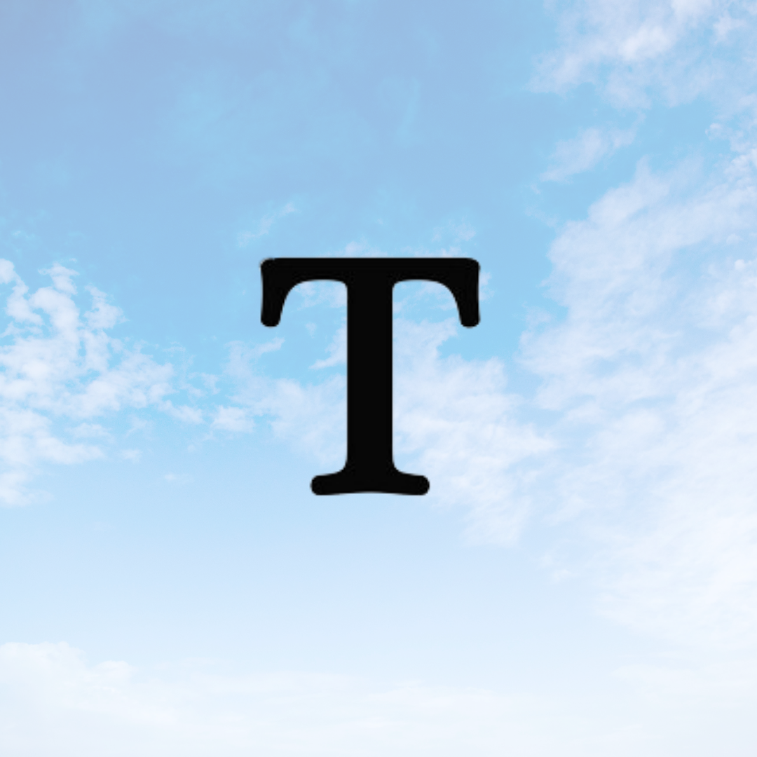 10" Capital Letter