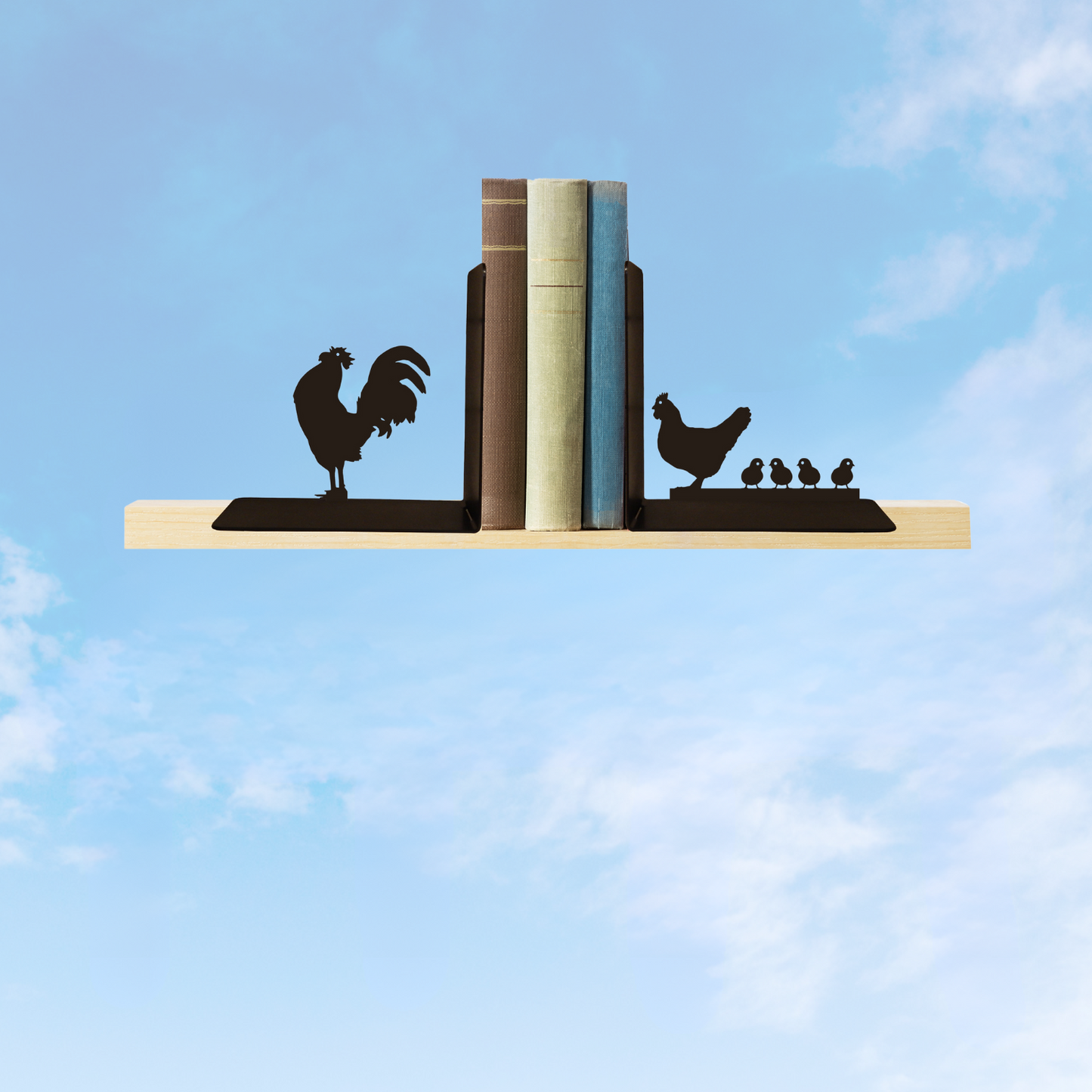 Chickens Bookends