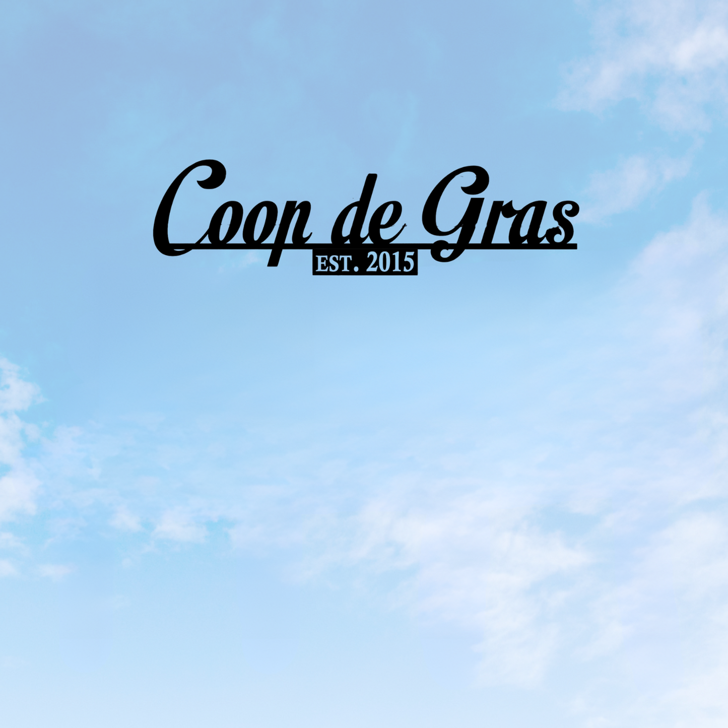 Coop de Gras Chicken Coop Sign