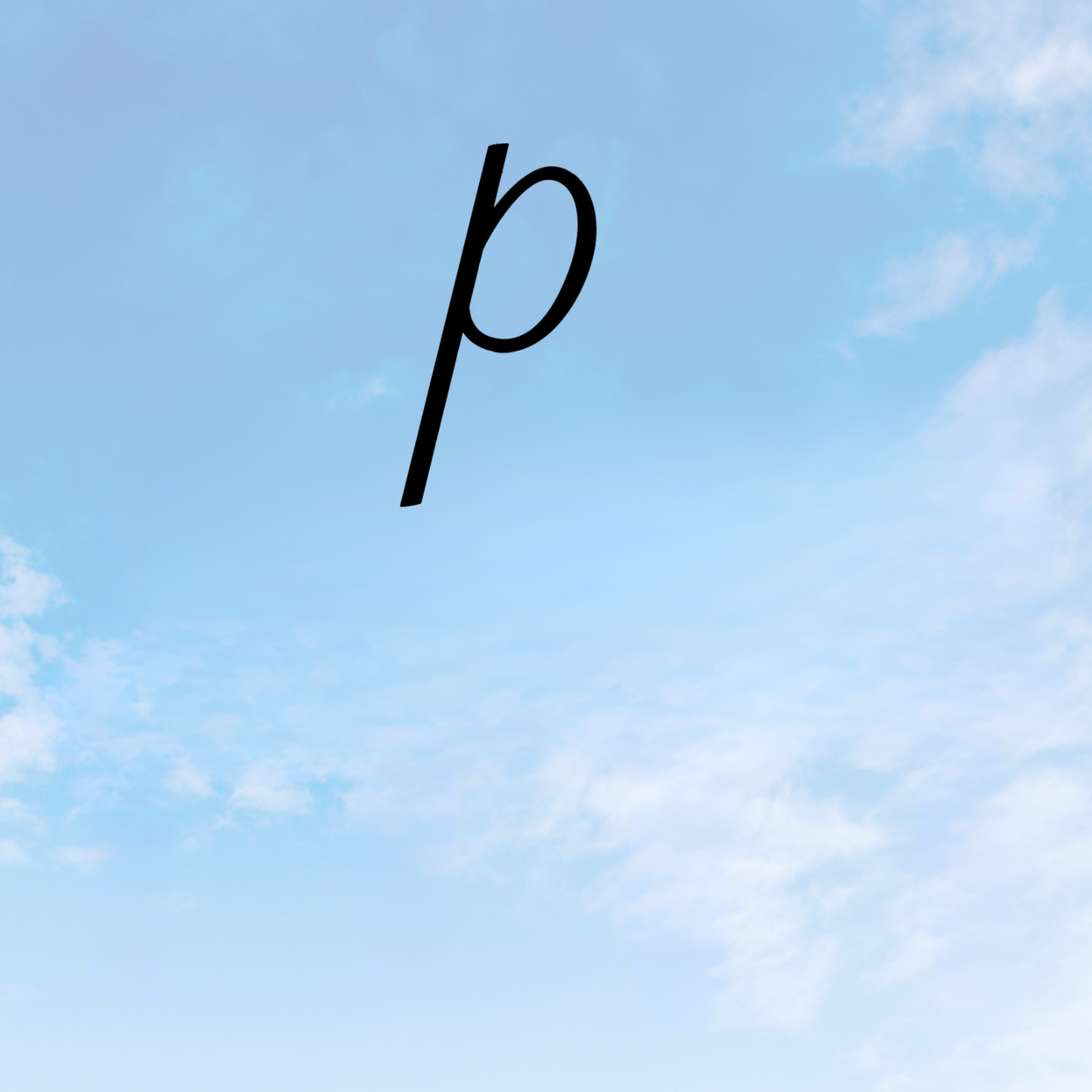 12" Fancy Lower Case Letter
