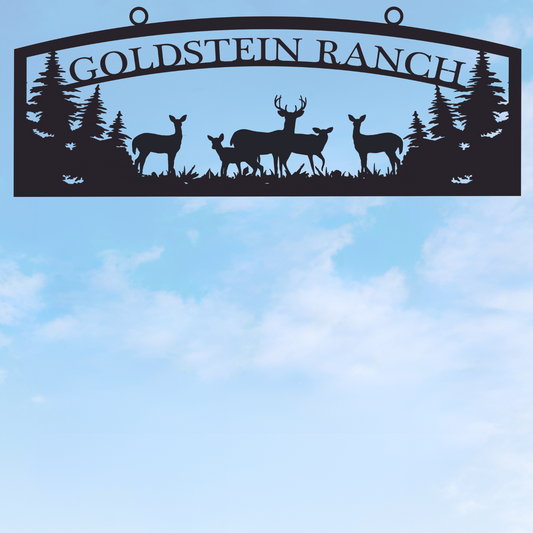 Deer Ranch Sign