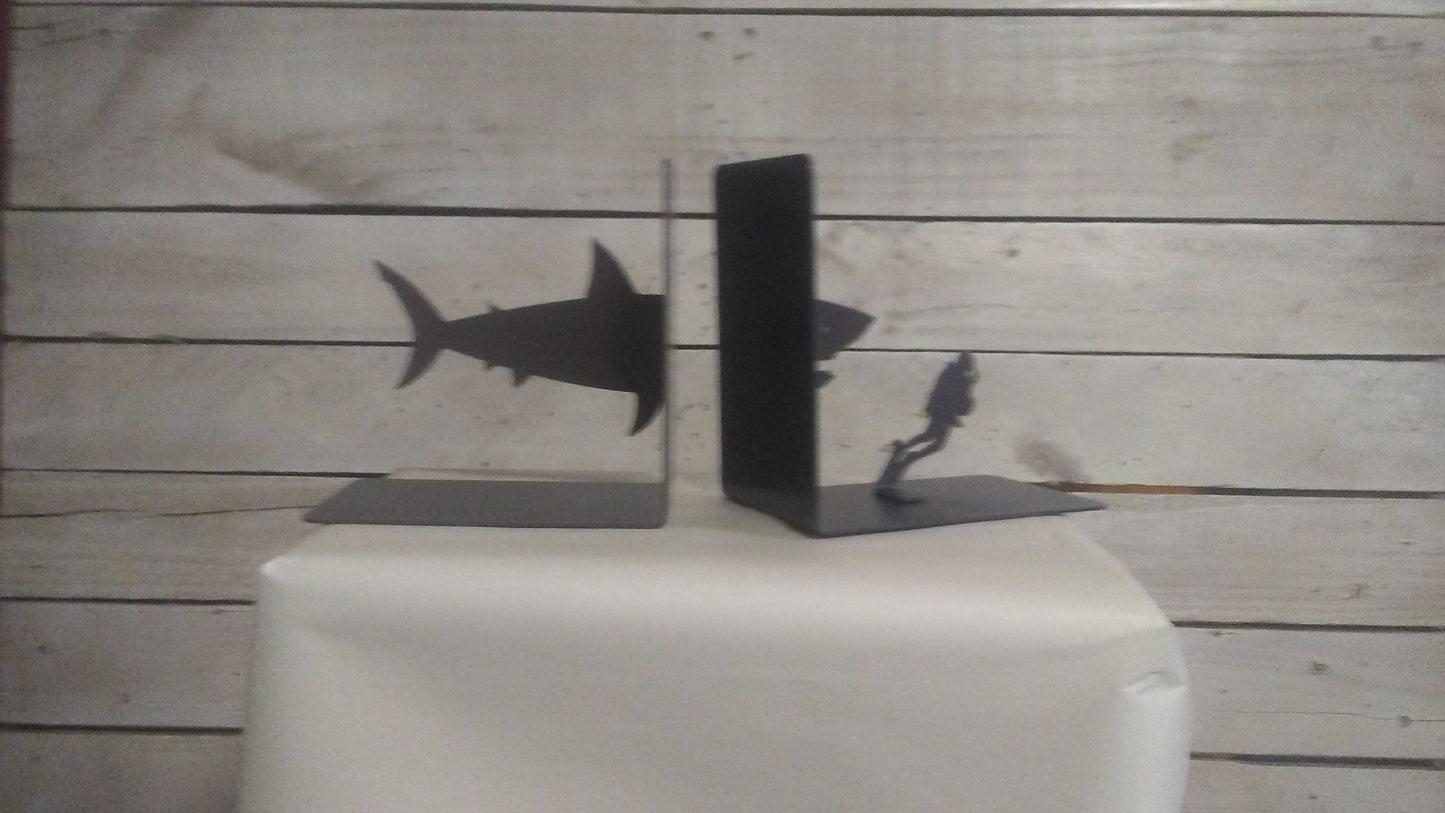 Shark Bookends