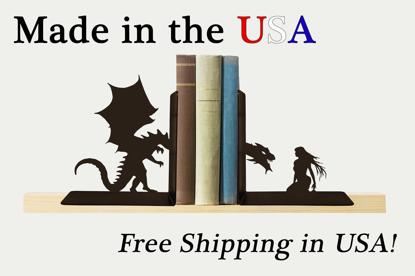 Dragon Bookends