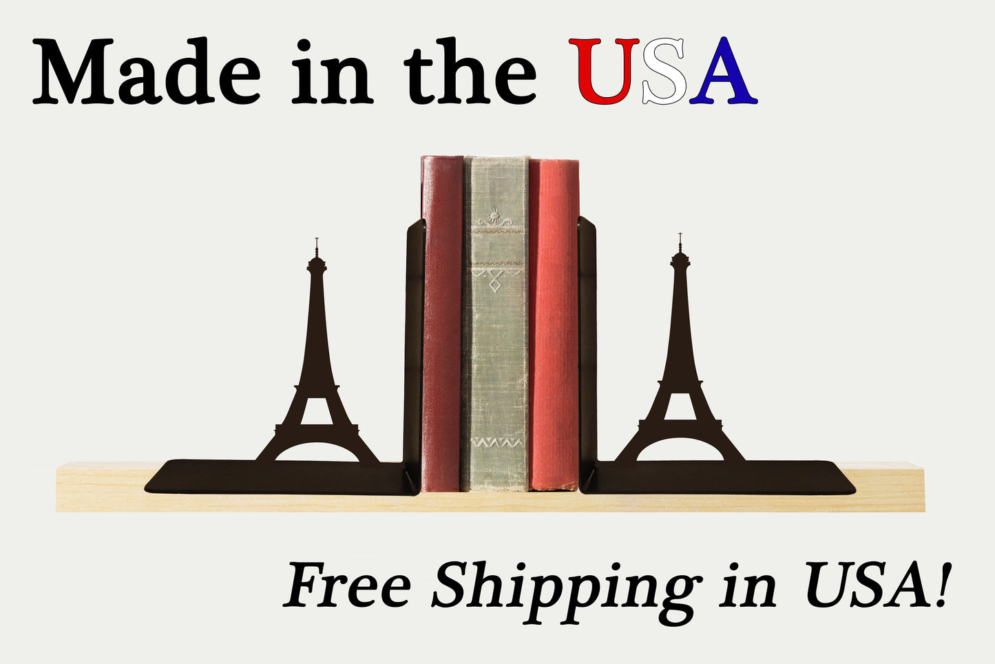 Eiffel Tower Bookends