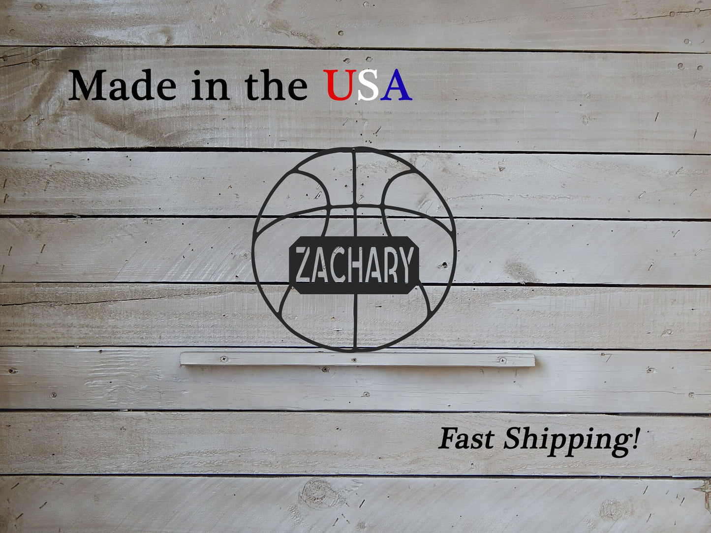 12" Kid's Basketball with Name Plate