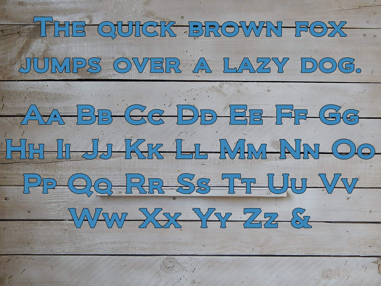20" Last Name, Initial with Roman Numeral Established Date