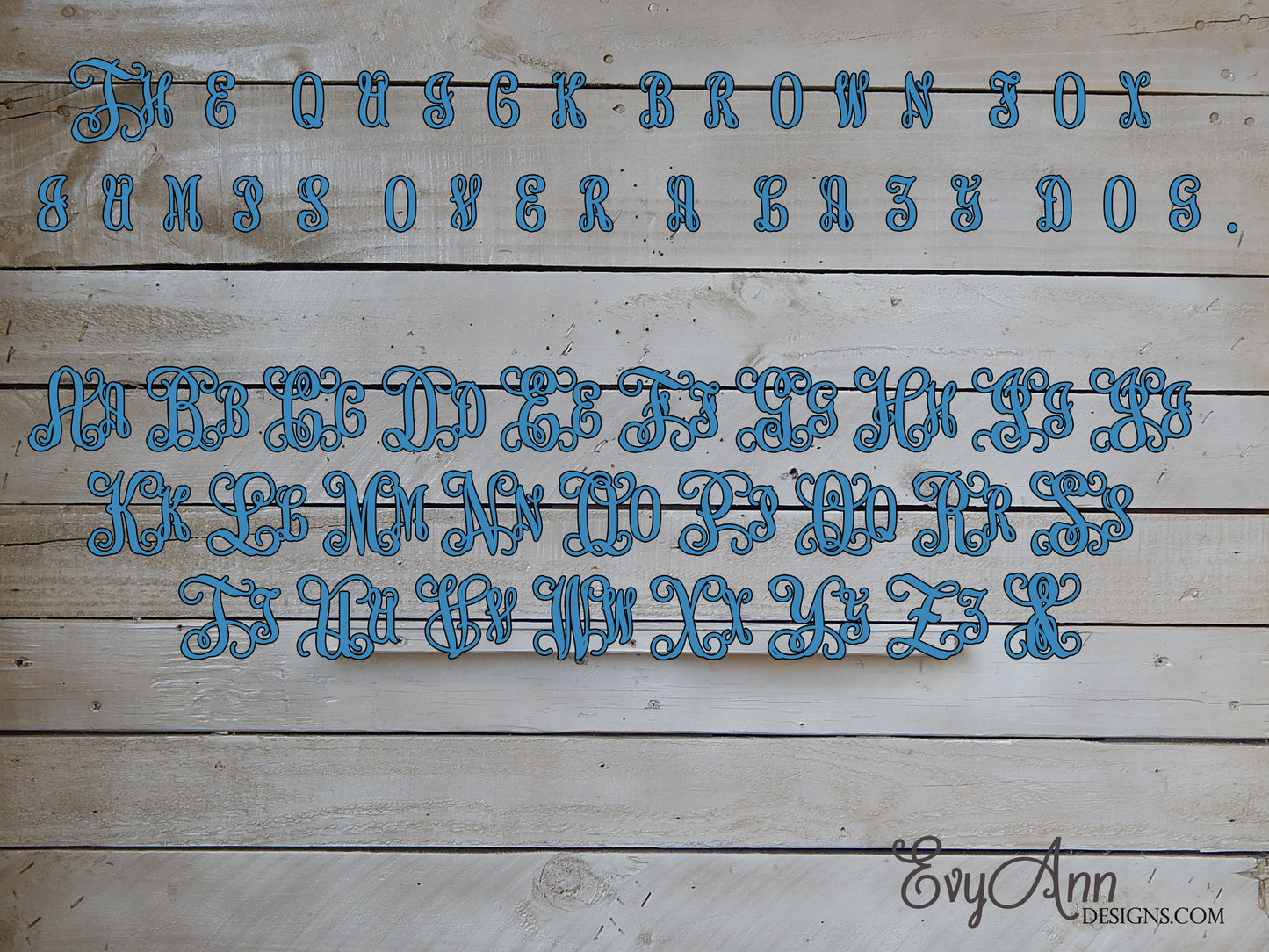 20" Vine Letter with Establish Date