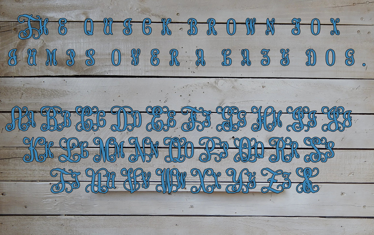 20" Vine Letter