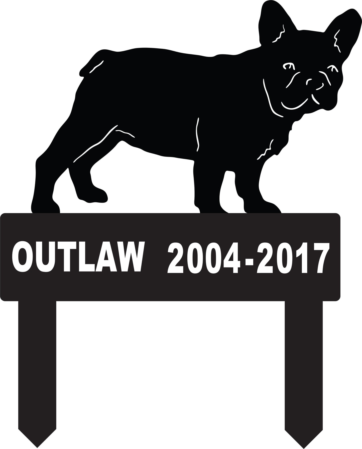 Pet Memorial Marker with Stake for any Pet
