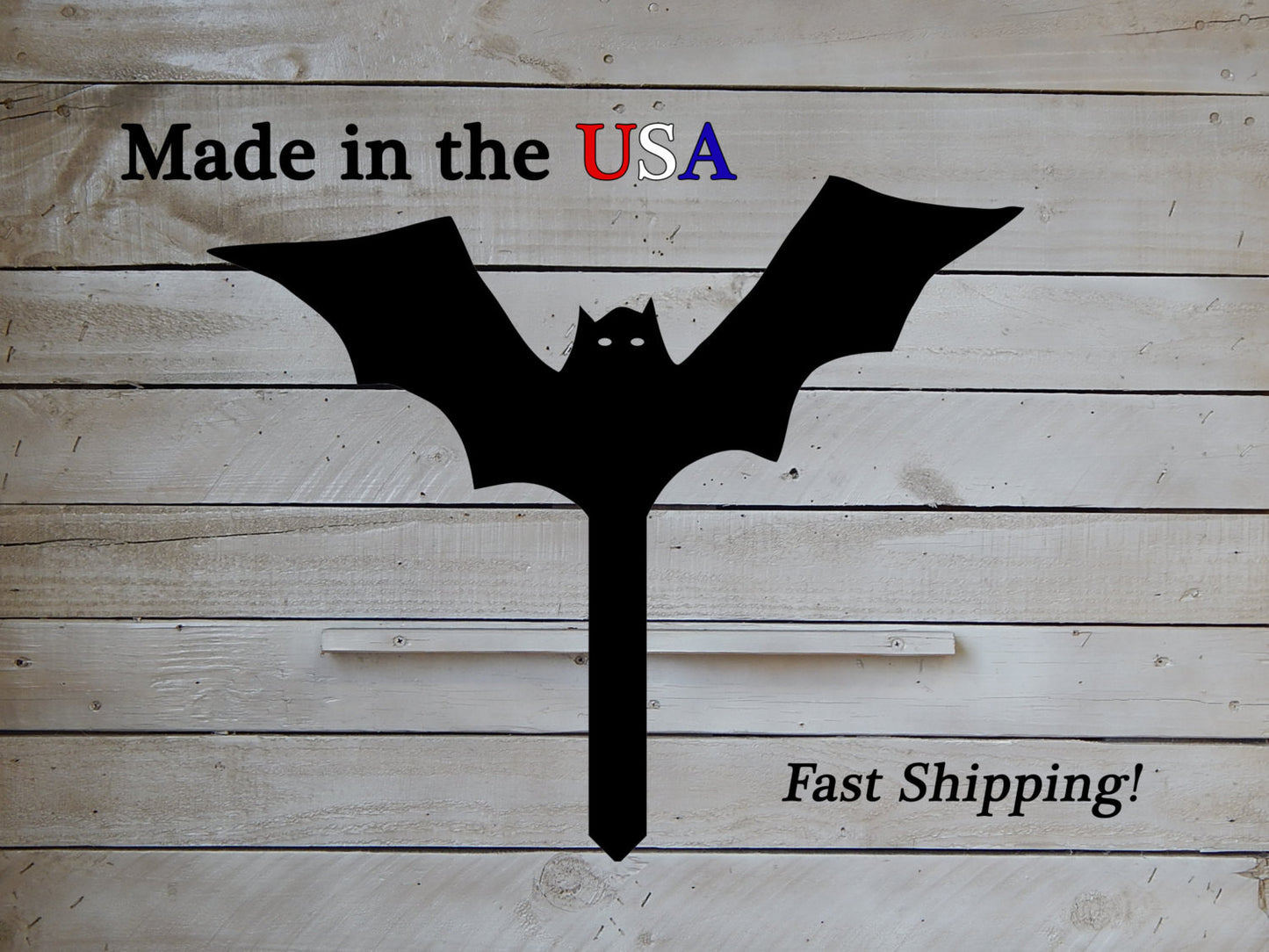 Scary Bat Yard Stake