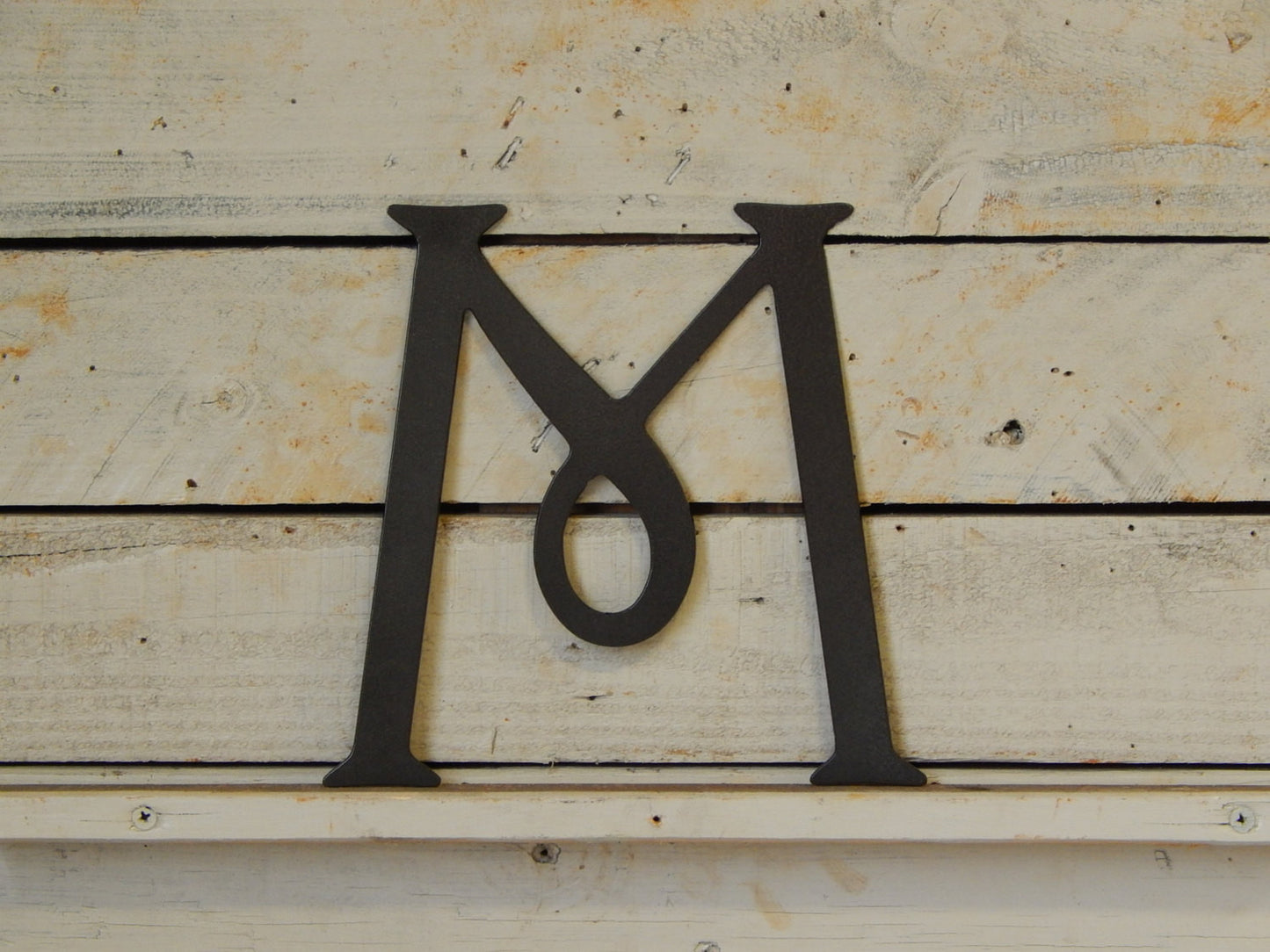 12" Elegant Capital Letter