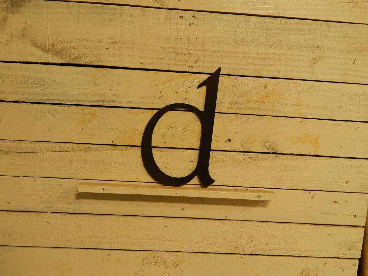 8" Elegant Lower Case Letter
