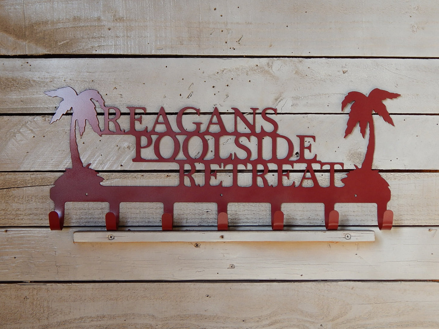 Palm Tree Towel Rack