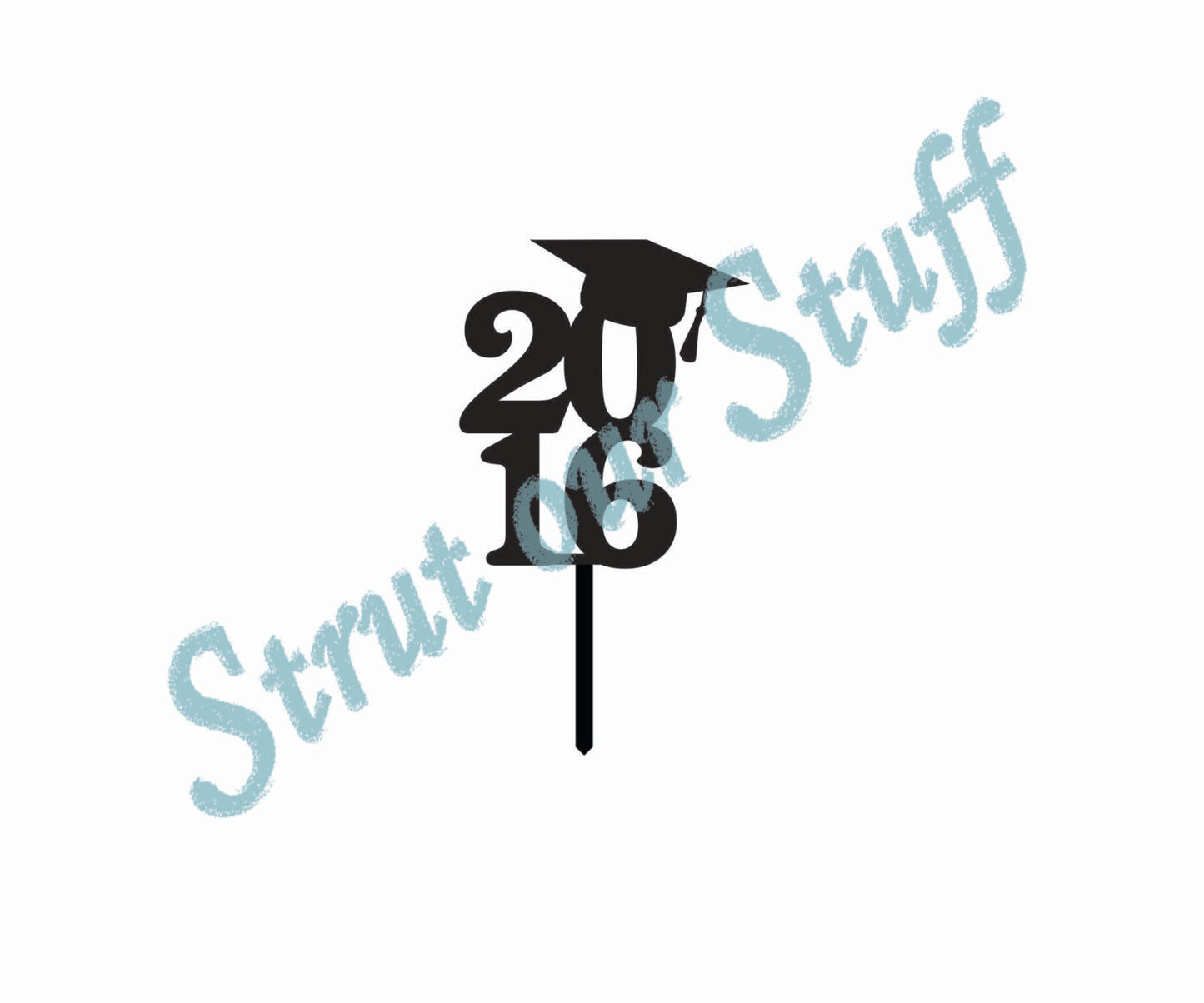 Graduation Cupcake Toppers, Any Year