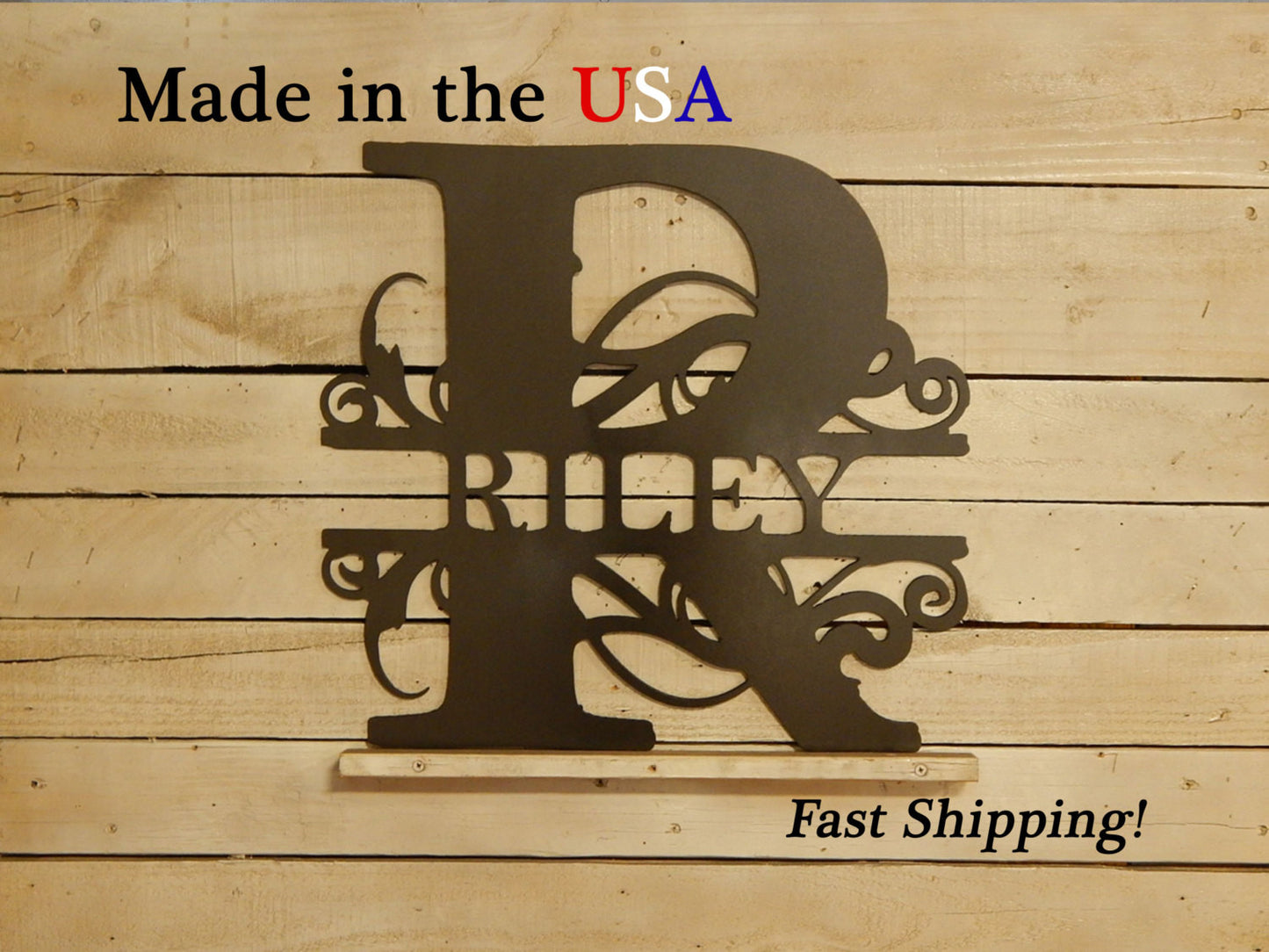 14" Block Letter Monogram