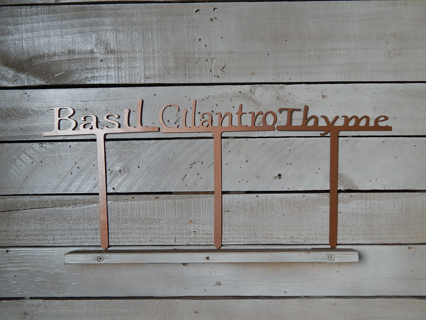 Herb Garden Marker Set of 3