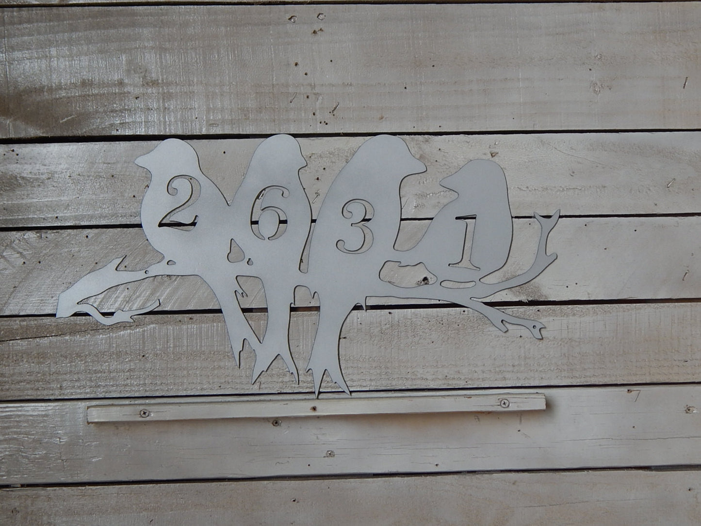 4 Birds On A Limb Address Plaque