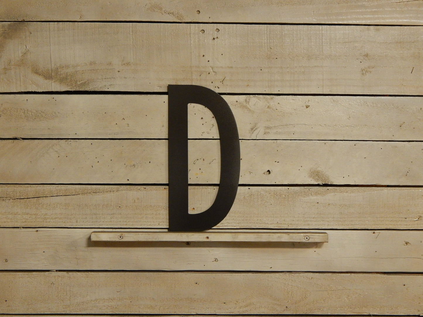 6" Modern Capital Letter