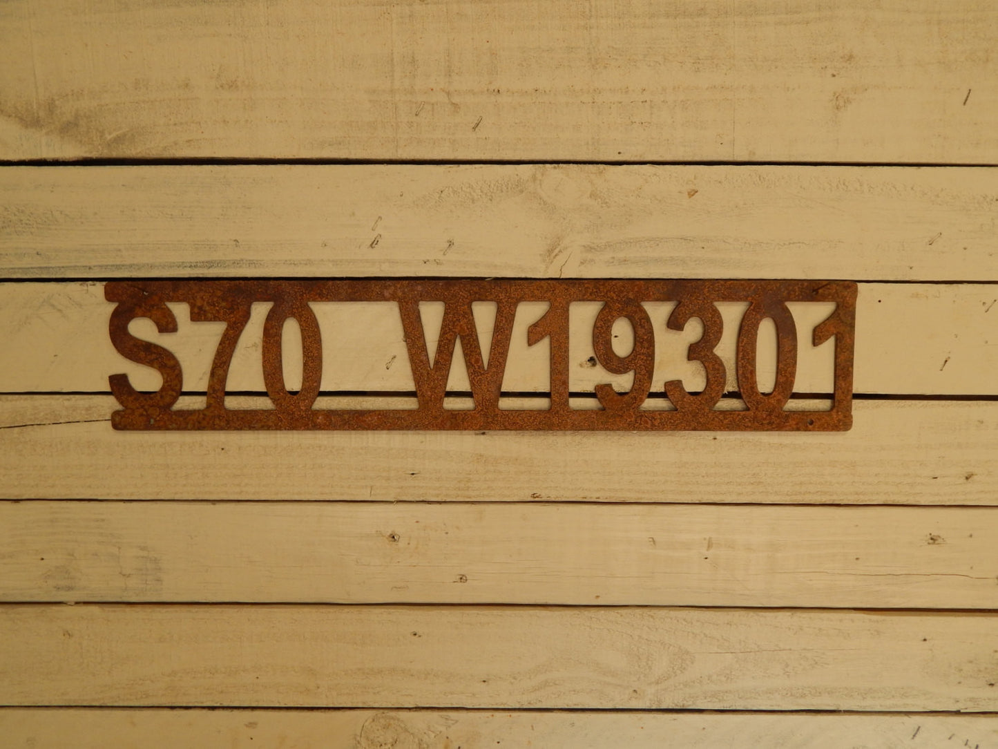 4.8" tall House Number Plaques