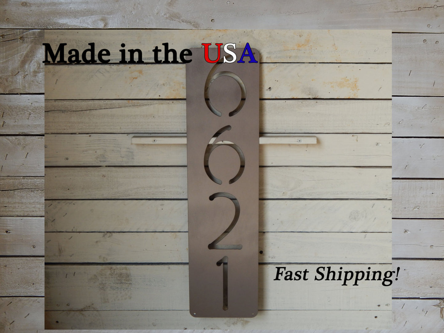 Vertical House Plaque