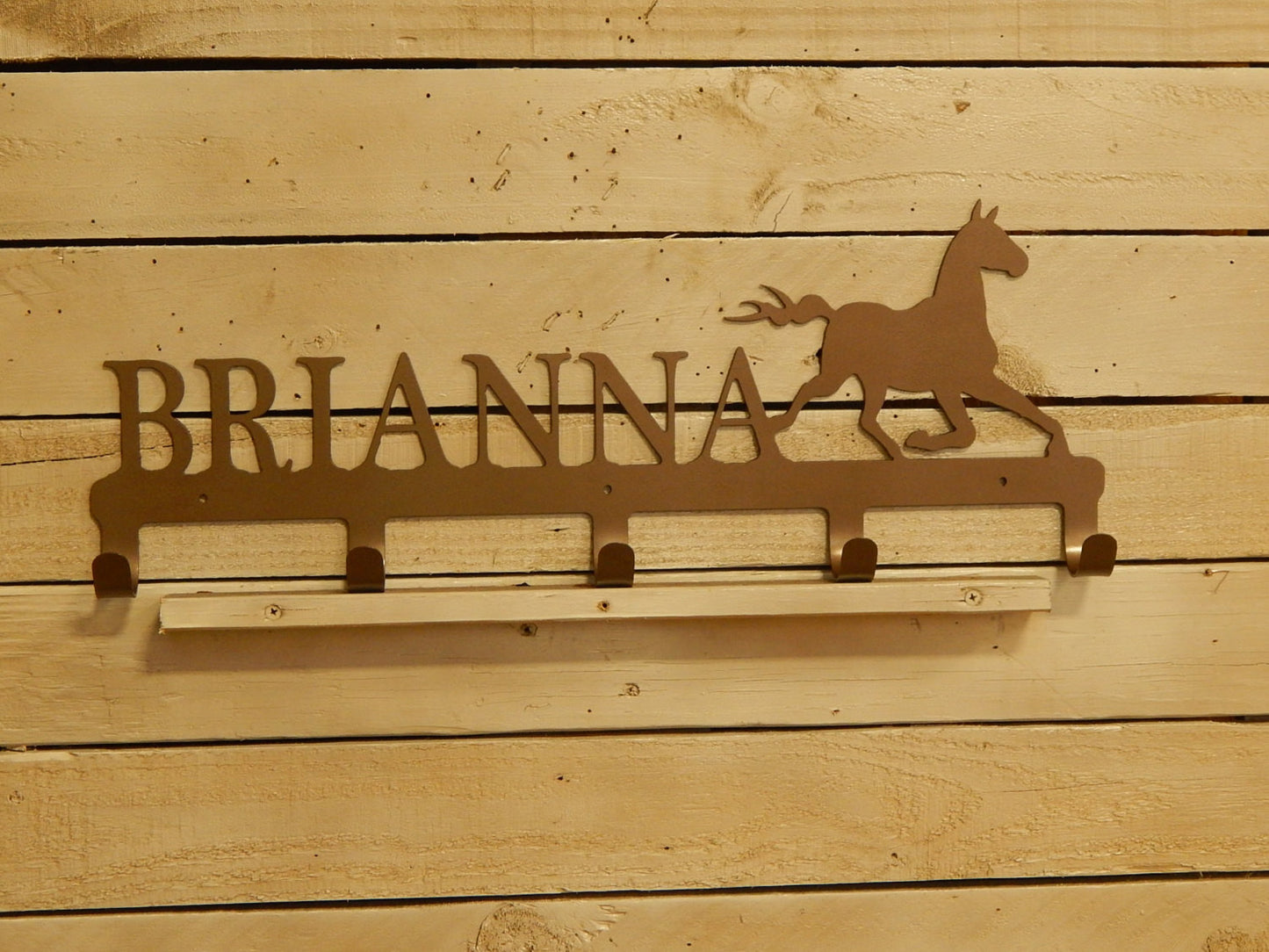 Coat Rack with Horse