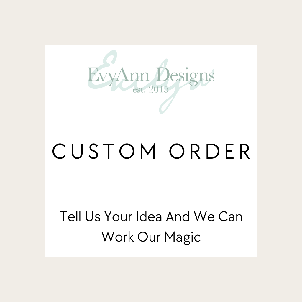 Custom Order - Cake Topper - REACH OUT TO US BEFORE ORDERING