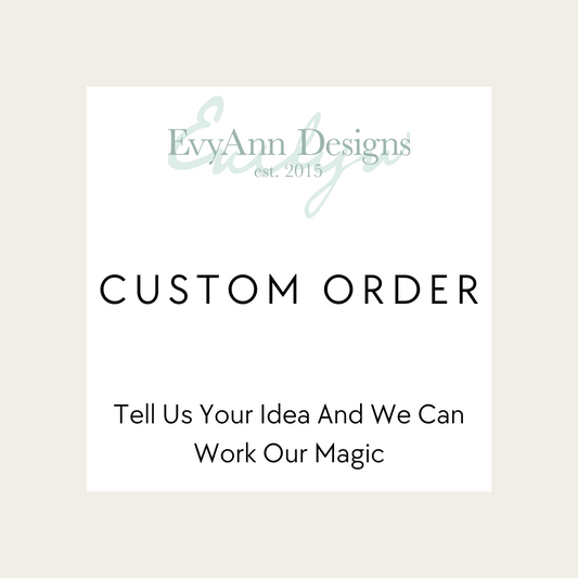 Custom Order - Cake Topper - REACH OUT TO US BEFORE ORDERING