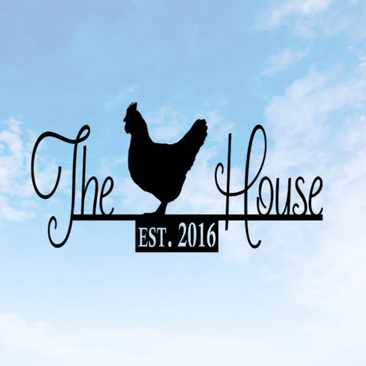 The Chicken House Sign