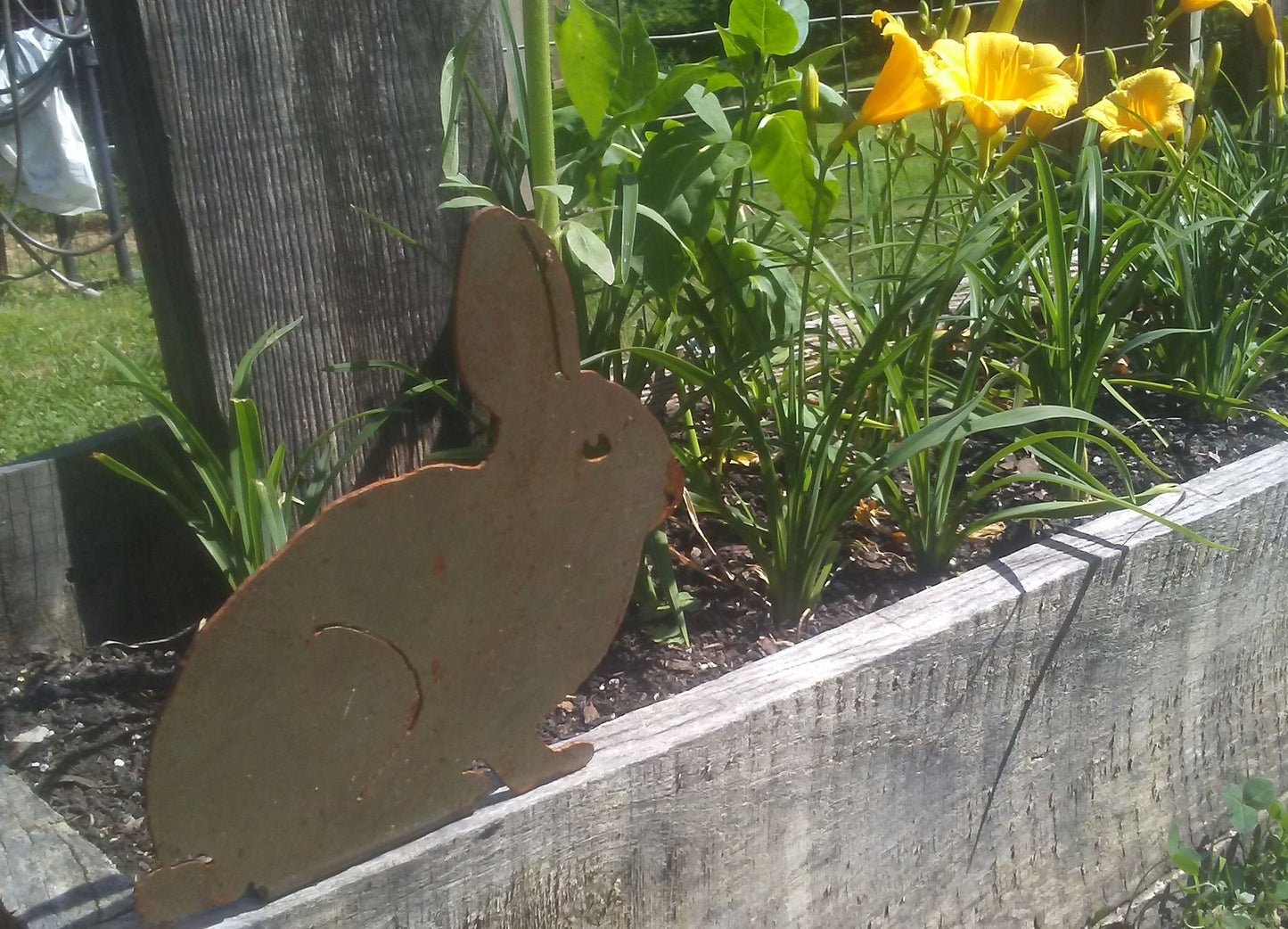Bunny Rabbit Yard Art