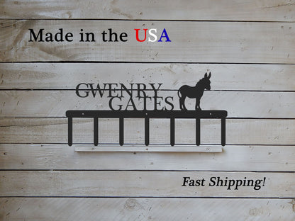 Coat Rack with Donkey