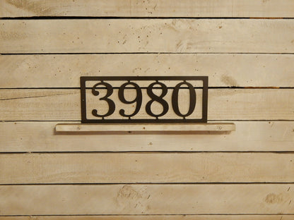 Horozontal House Number