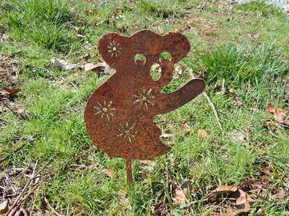 Whimsical Koala Bear Yard Art