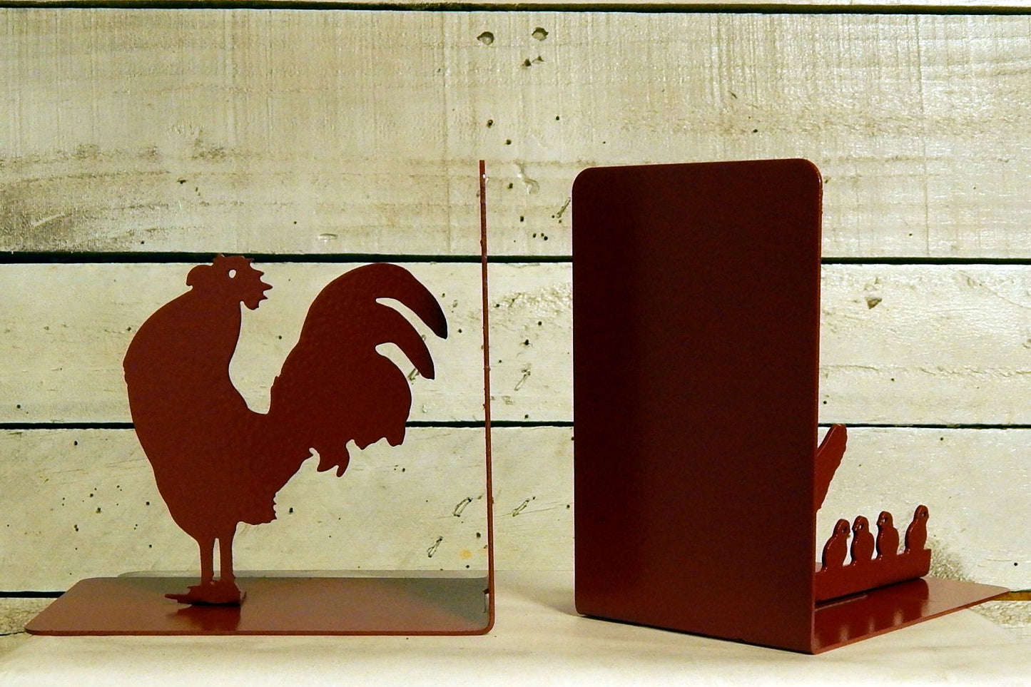 Chickens Bookends