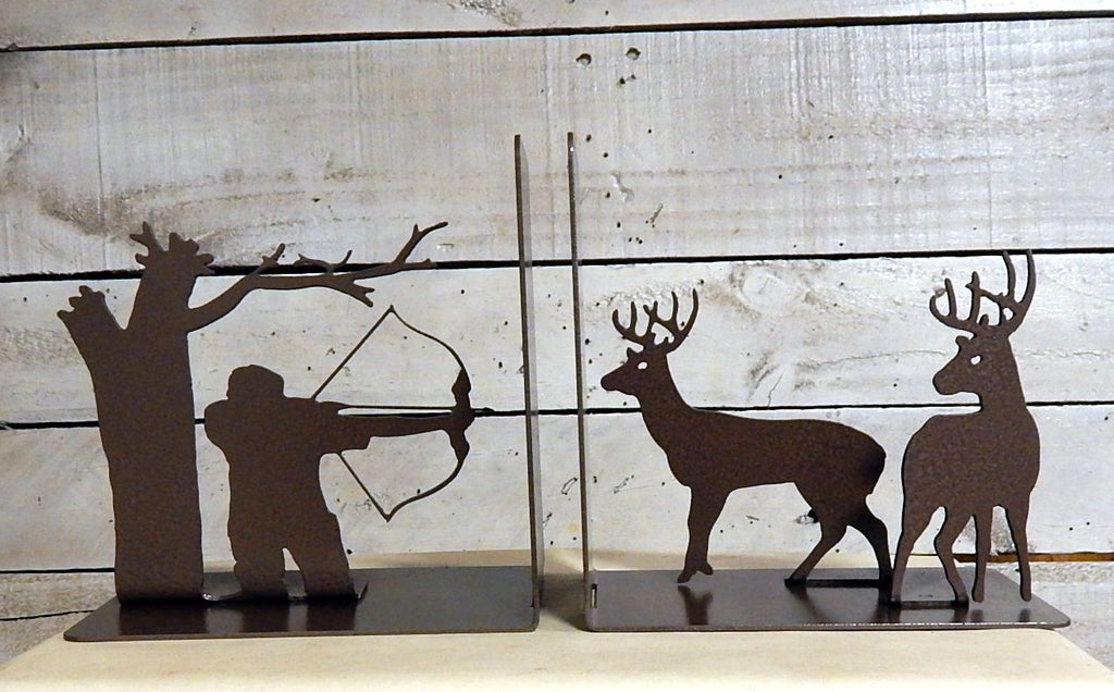 Bow Hunter Bookends