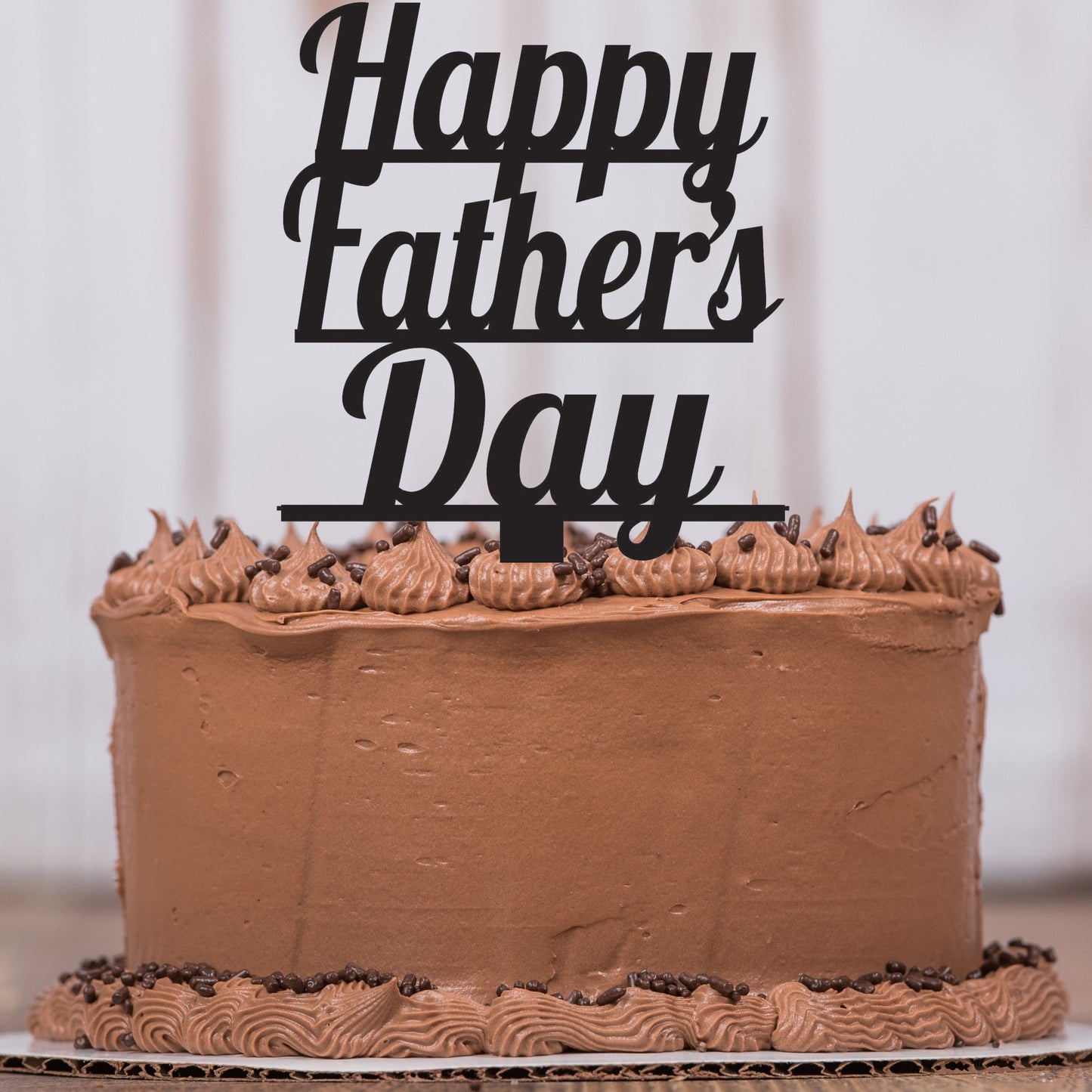 Fathers Day Cake Topper