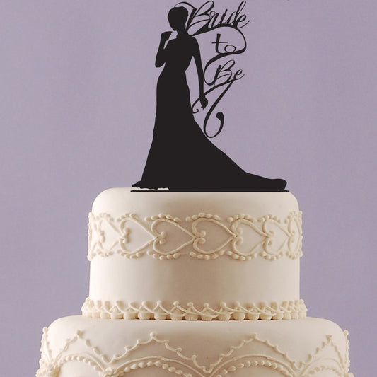 Bride to Be Cake Topper