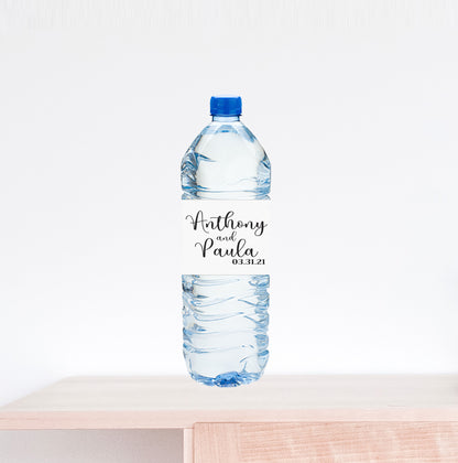 Personalized Water Bottle Labels