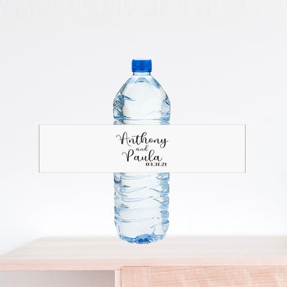 Personalized Water Bottle Labels