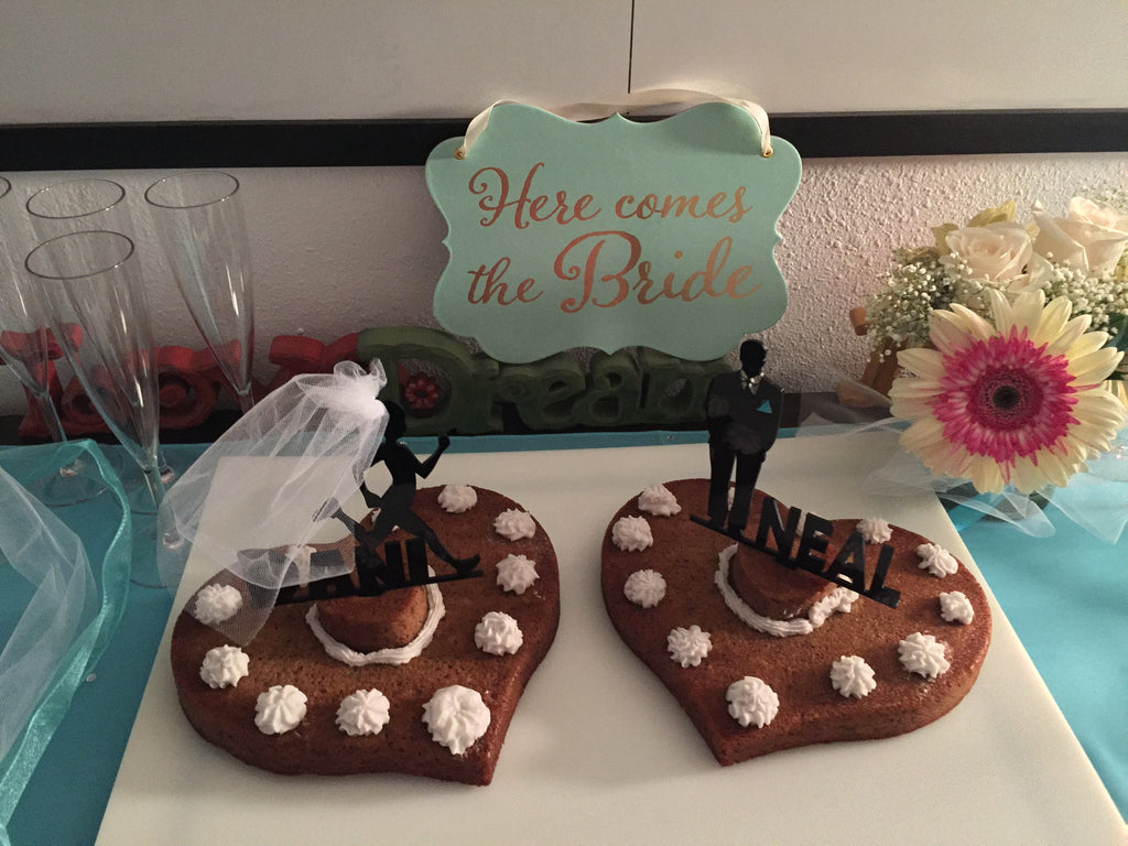 Groom's Cake Topper with Name