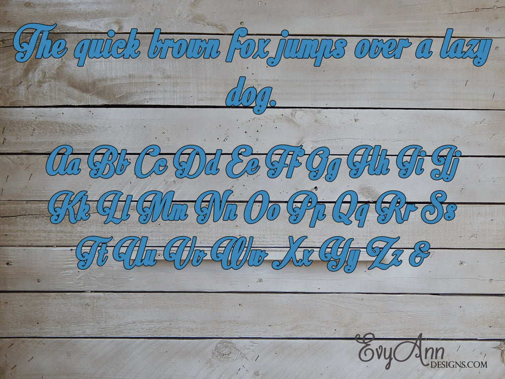 10" Name Sign with Established Date