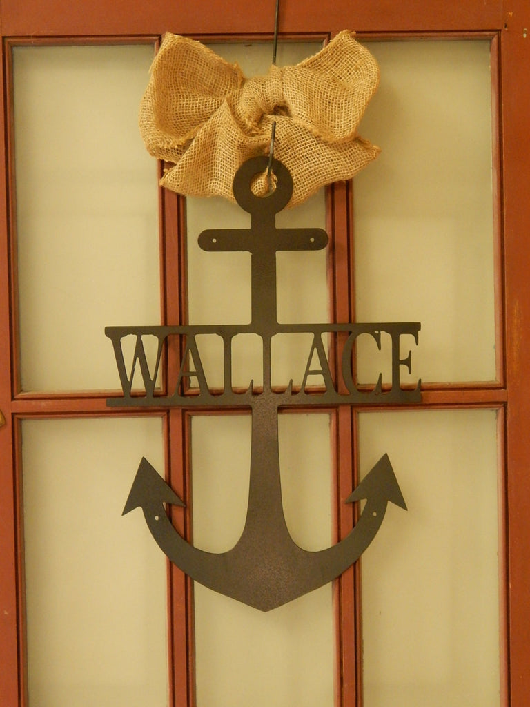20" Anchor with Name