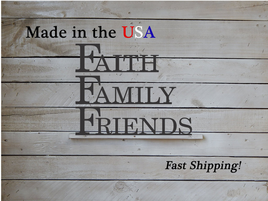 Faith Family Friends, 3 piece Set