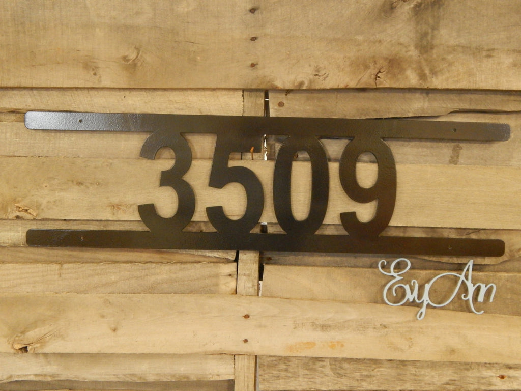 House Number Address Plaque