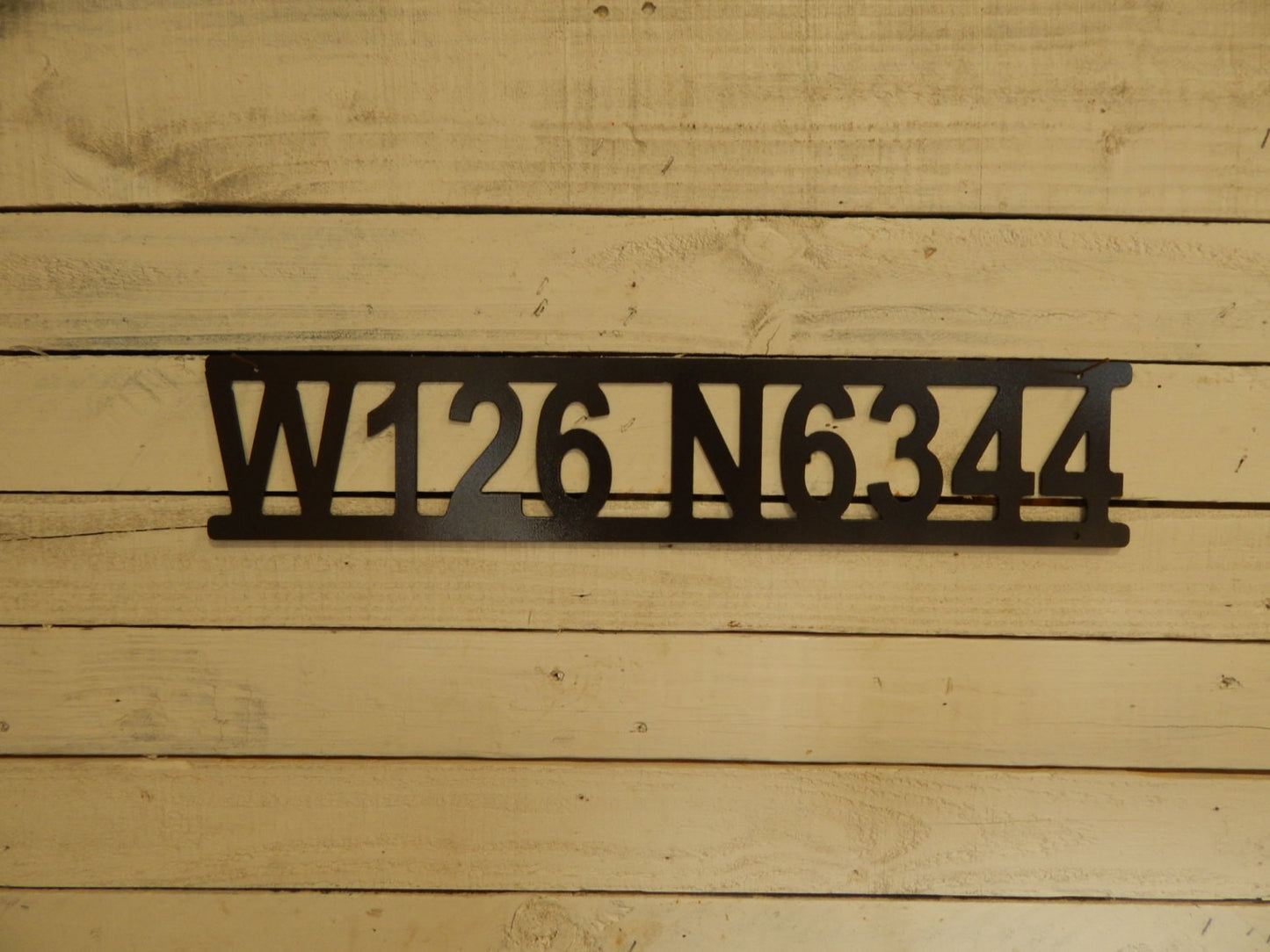 4.8" tall House Number Plaques