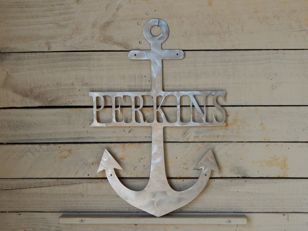 20" Anchor with Name