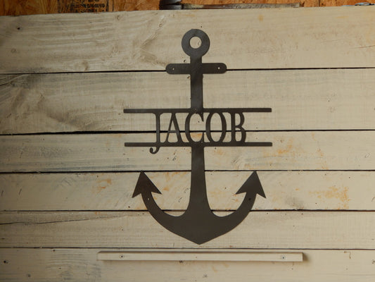 14" Anchor with Name