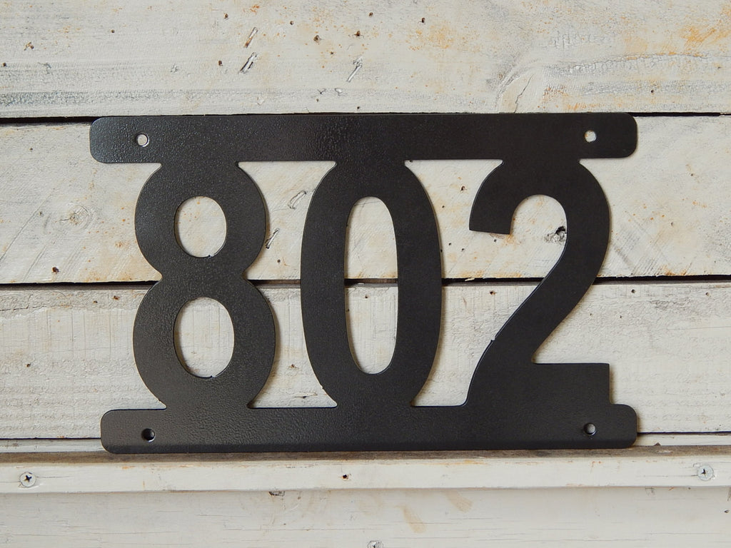 Simple House Number Plaque