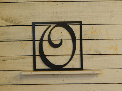 Square Monogram Door Hanger