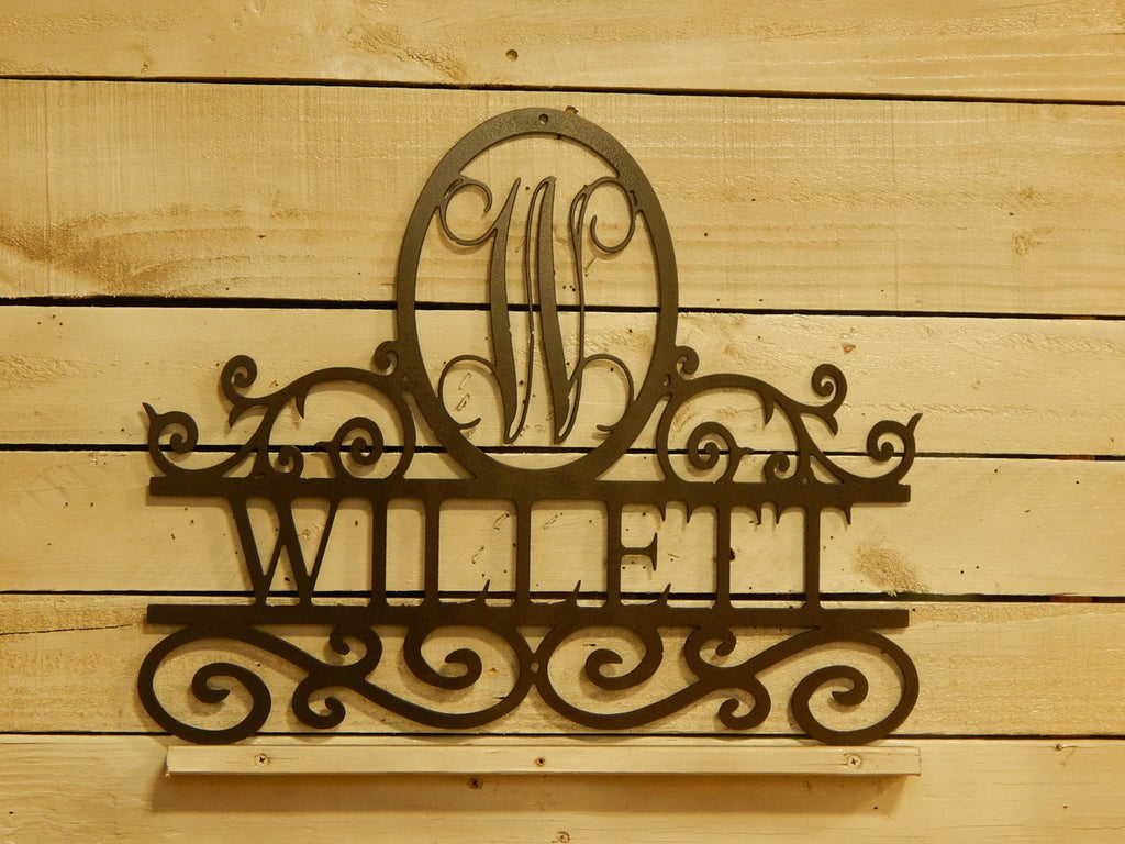 Family Last Name Sign