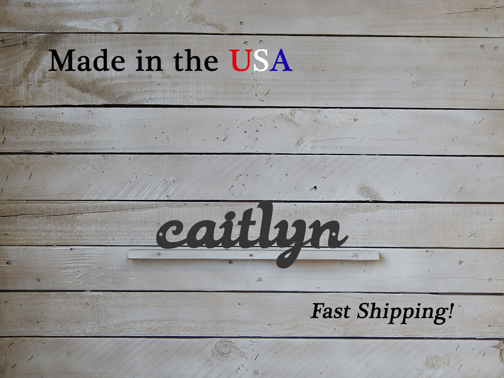 Lower Case Name Plate with Hanging Holes